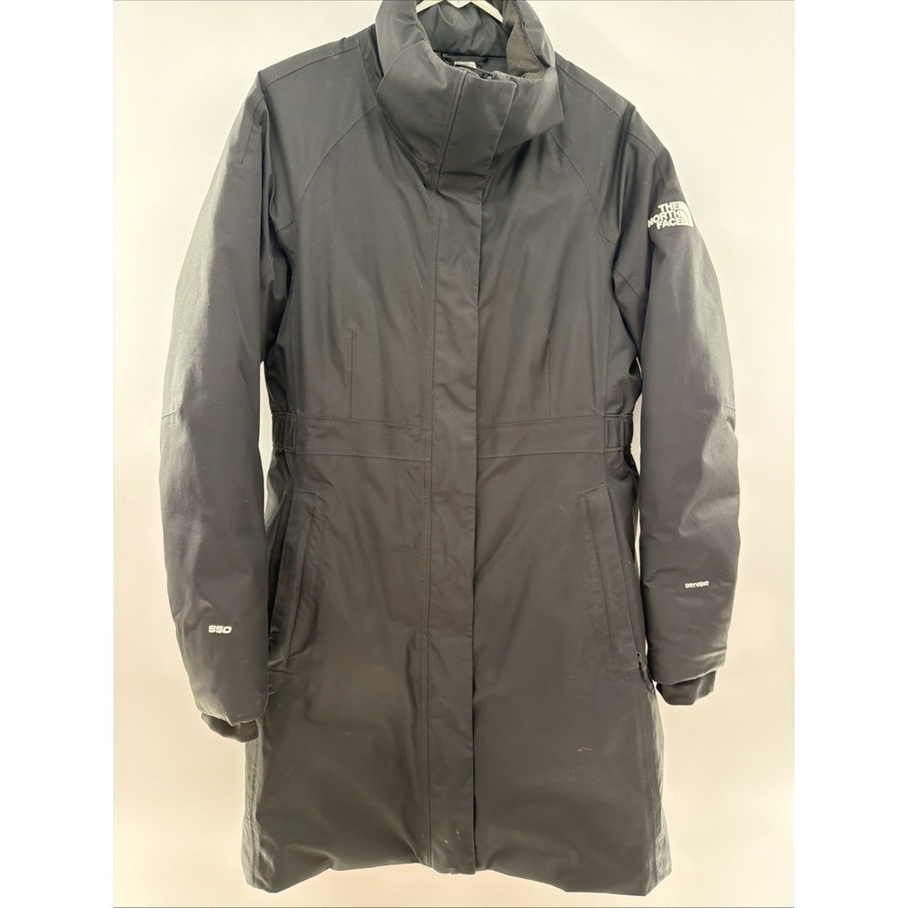 The North Face Arctic Parka Dryvent 550 Down Long Black Puffer Jacket Women's M